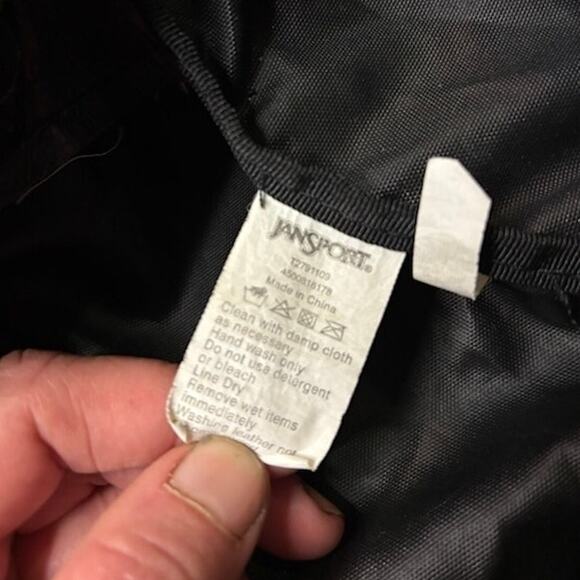 Vintage JanSport Skip Yowell Backpack Heritage Series Black Rucksack Hiking Bag - Picture 7 of 13